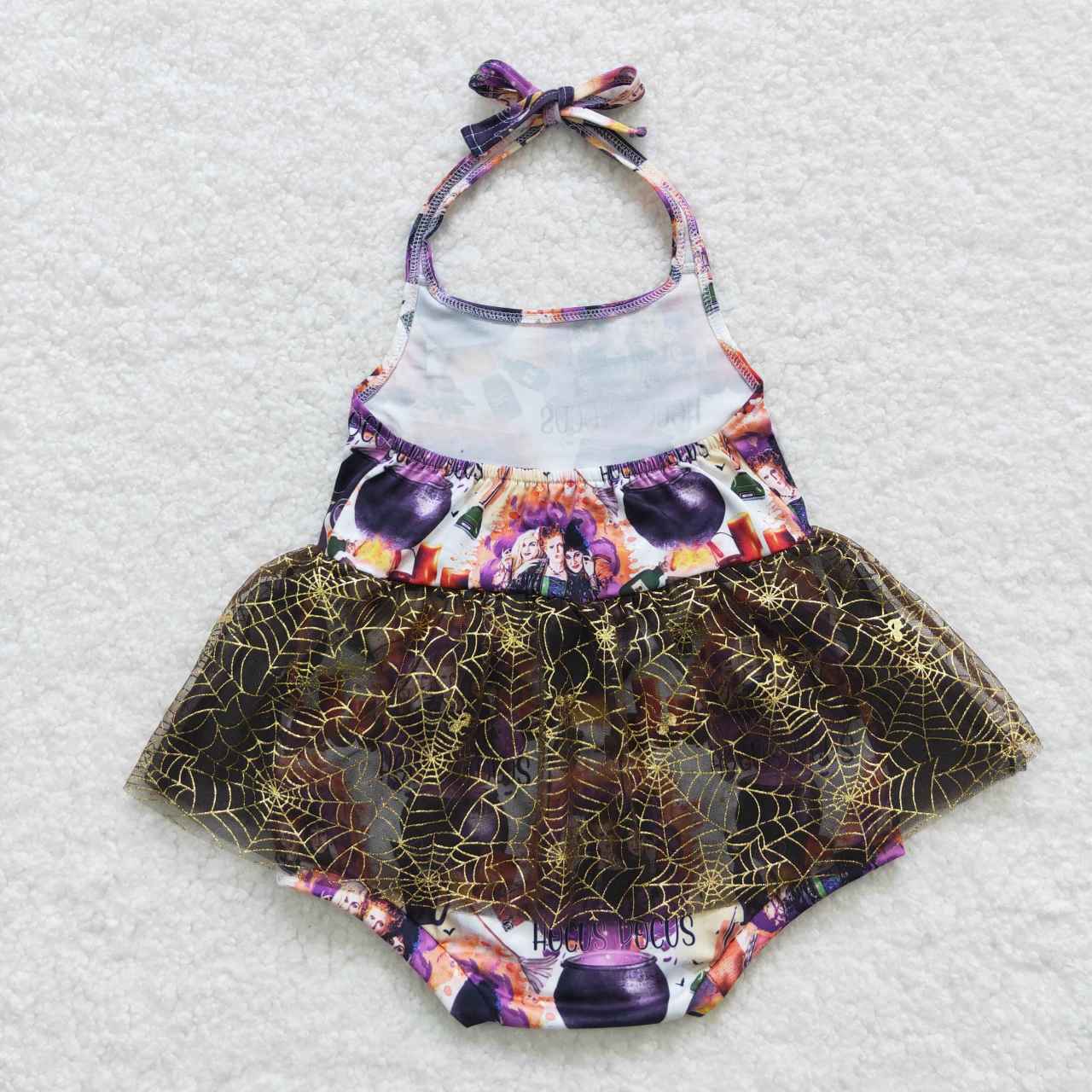 SR0426 witch mesh sleeveless bodysuit