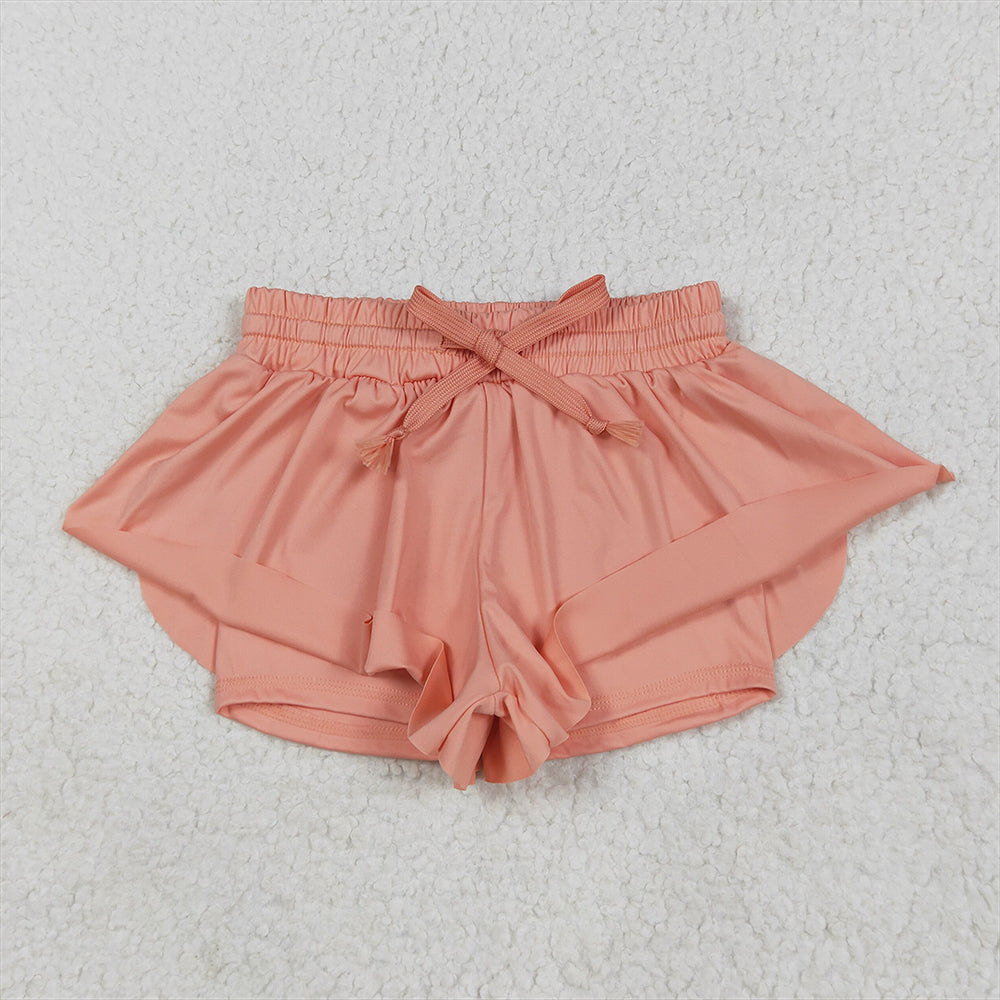 SS0547 Baby Girls Peach Skort Shorts Bottoms D 5.22