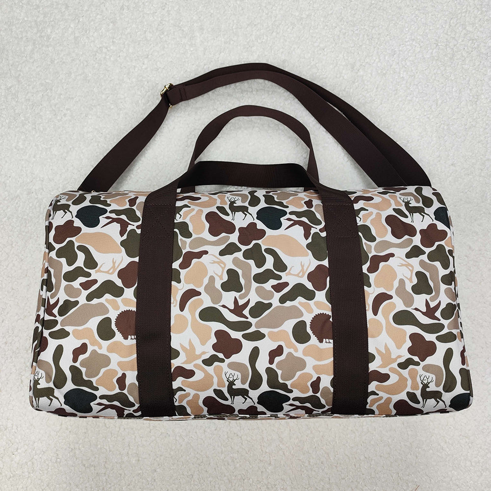 BA0287 Women Camouflage Deers Hunting Duffle Gym Bags D 3.13