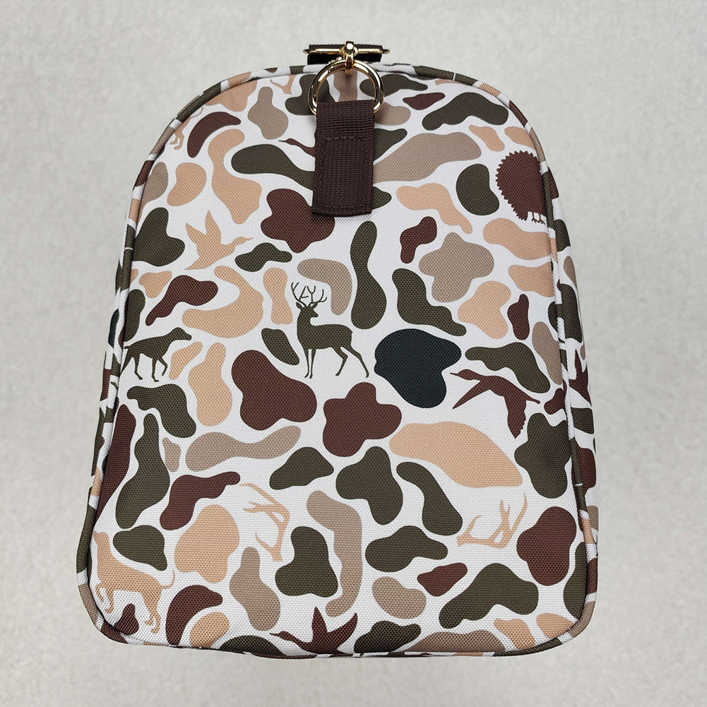 BA0287 Women Camouflage Deers Hunting Duffle Gym Bags D 3.13