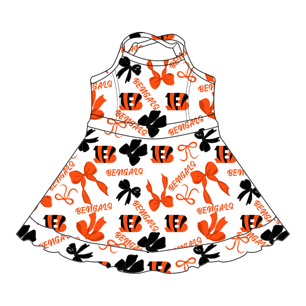 Custom Baby Girls BENGALS team dress D 6.12