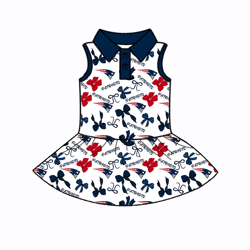 Custom Baby Girls team dress D 6.5