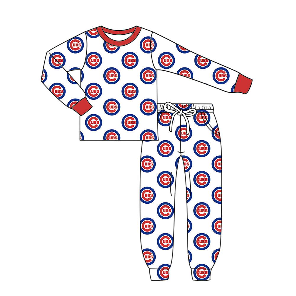 Custom baby boys CHICAGO CUBS set MOQ3 D 8.8