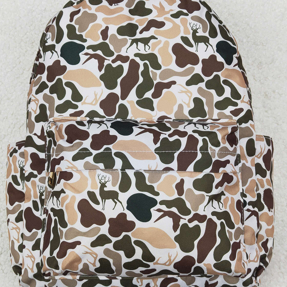 BA0288 Baby Kids Deer Camouflage Backpacks Bags D 3.24