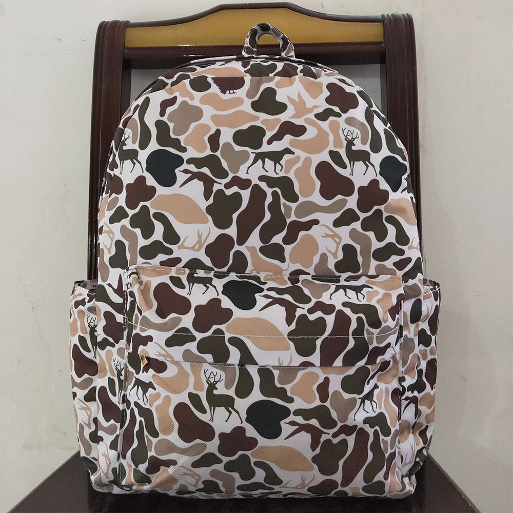 BA0288 Baby Kids Deer Camouflage Backpacks Bags D 3.24