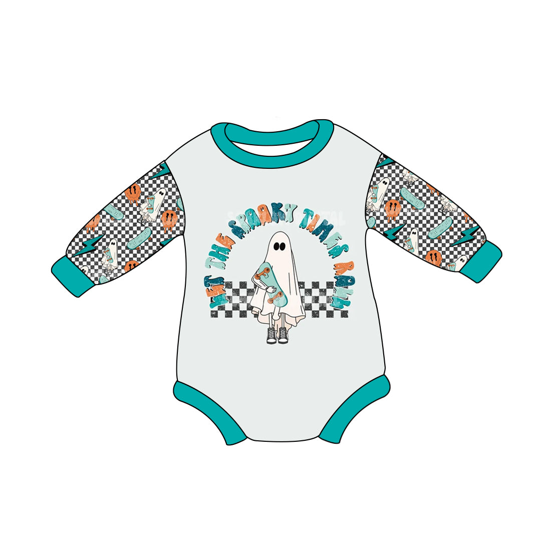 custom Halloween long romper MOQ 3 8.1