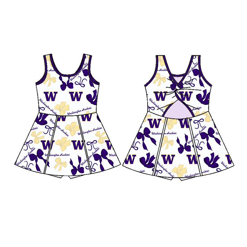 Custom Baby Girls ball team dress D 5.24