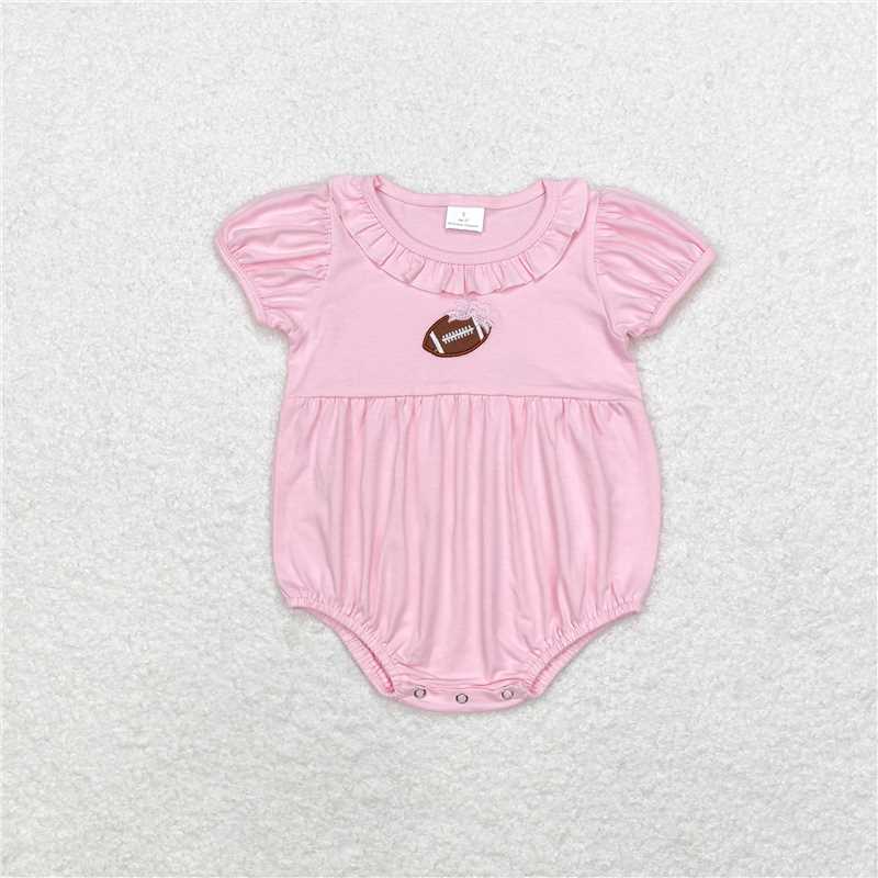 Match Baby Infant Girls Boys Football Short Sleeve Rompers D 3.26