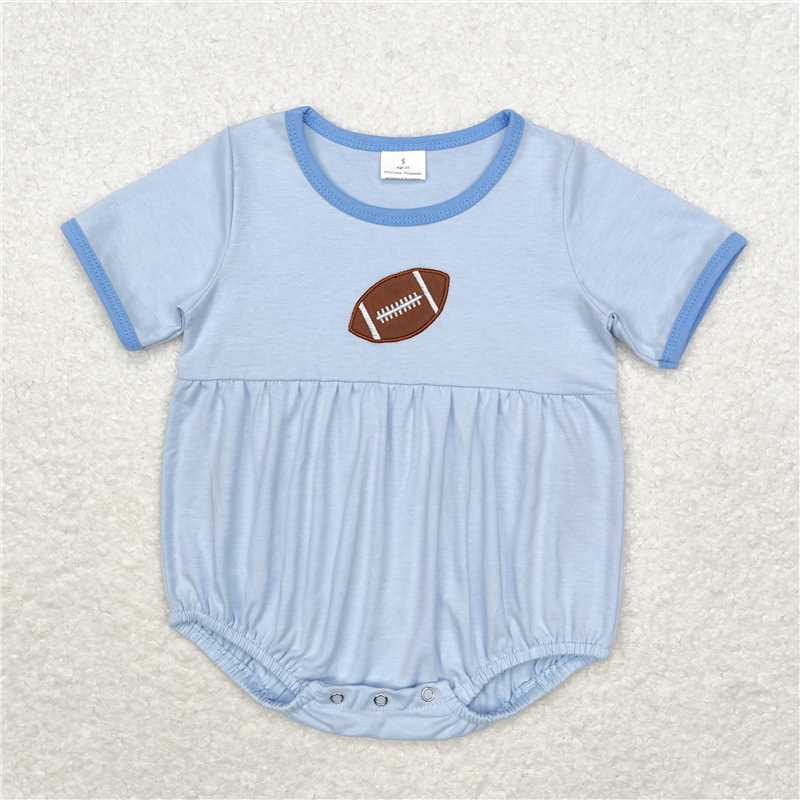 Match Baby Infant Girls Boys Football Short Sleeve Rompers D 3.26