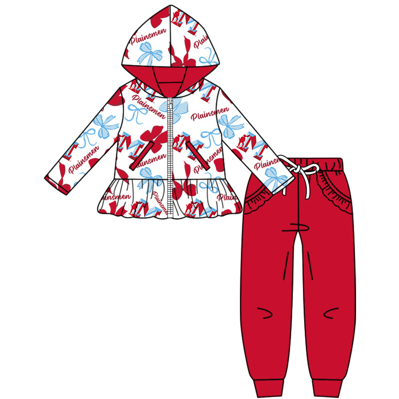 Custom baby girls Plainsmen set MOQ3 D 818