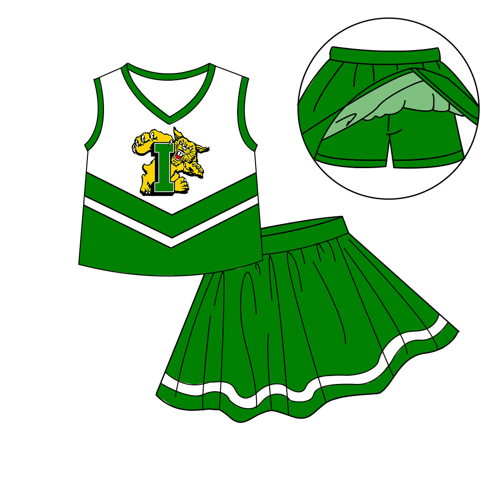 Custom baby girls Cheerleading dress set MOQ3 D 7.11