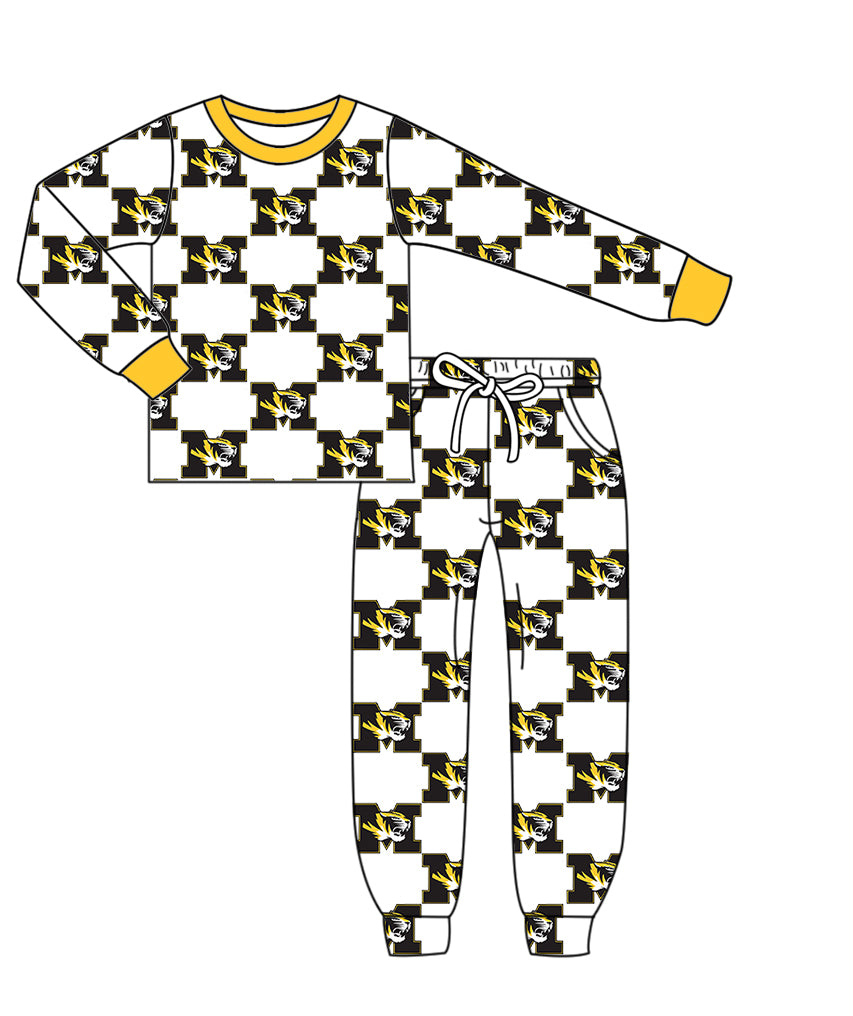 Custom baby boys Missouri Tigers set MOQ3 D 8.6