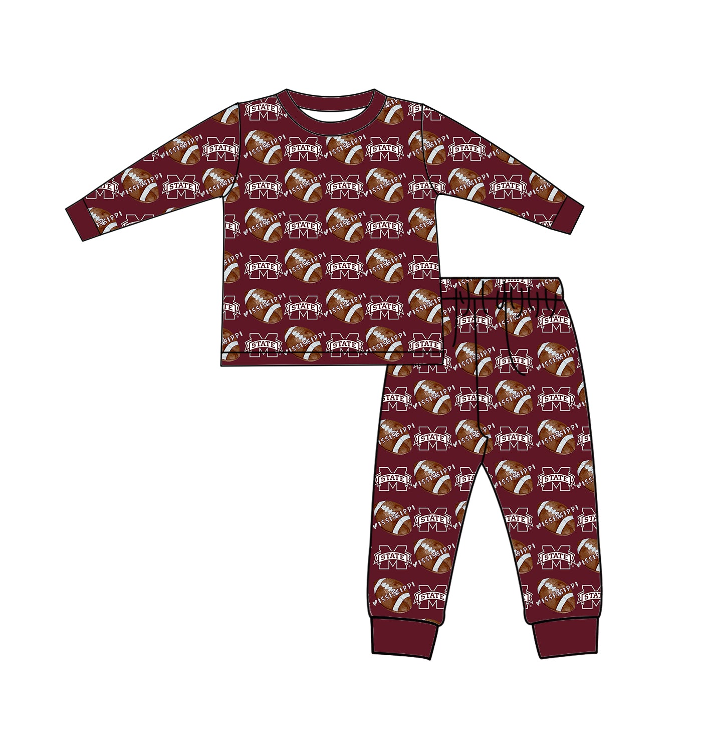Custom baby boys MISSISSIPPI set MOQ5 D 827