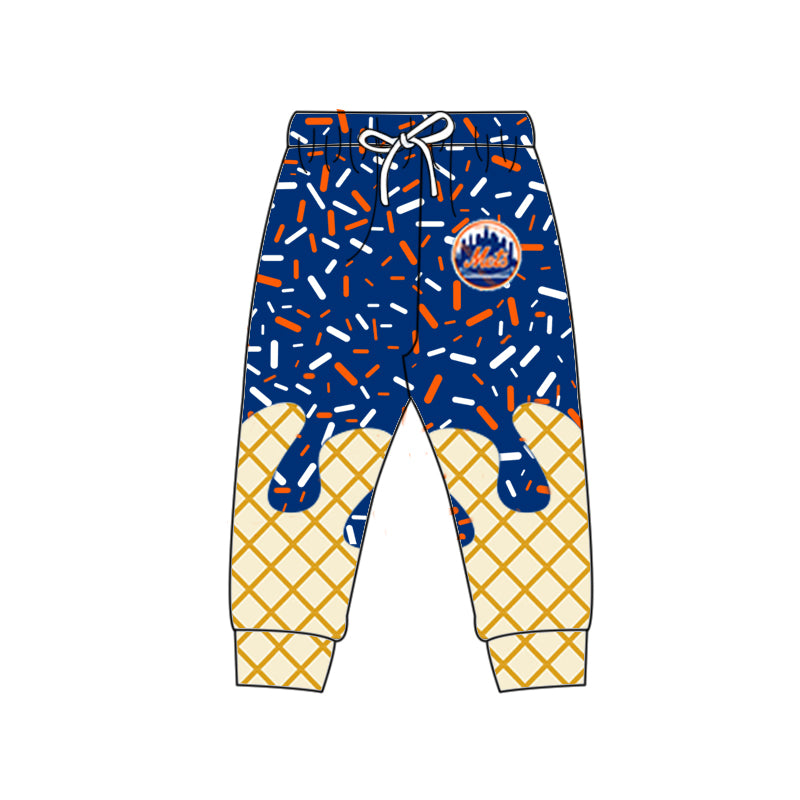 Custom new york mets boys team pants D 8.8