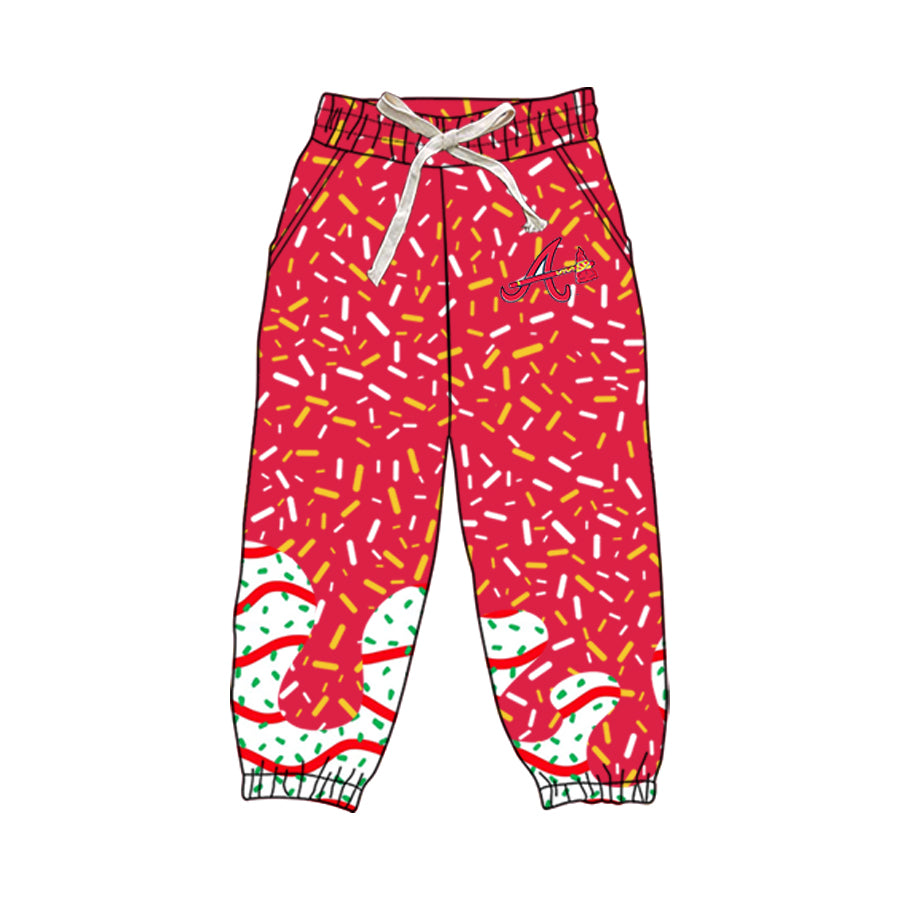 Custom los angeles angels boys team pants D 8.8