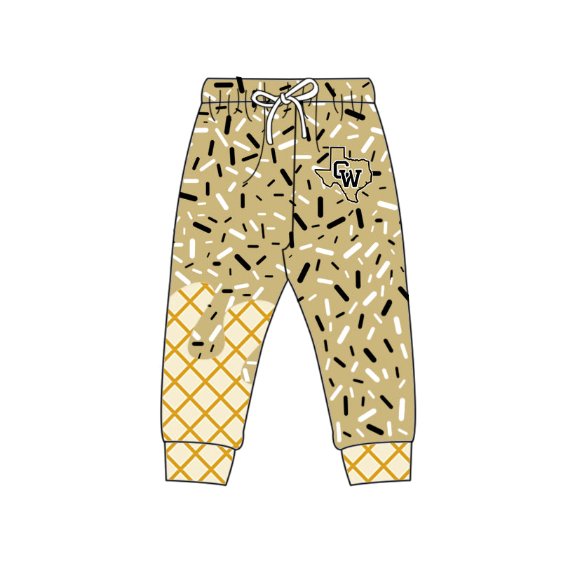 Custom Crowell Wildcats boys team pants D 8.9