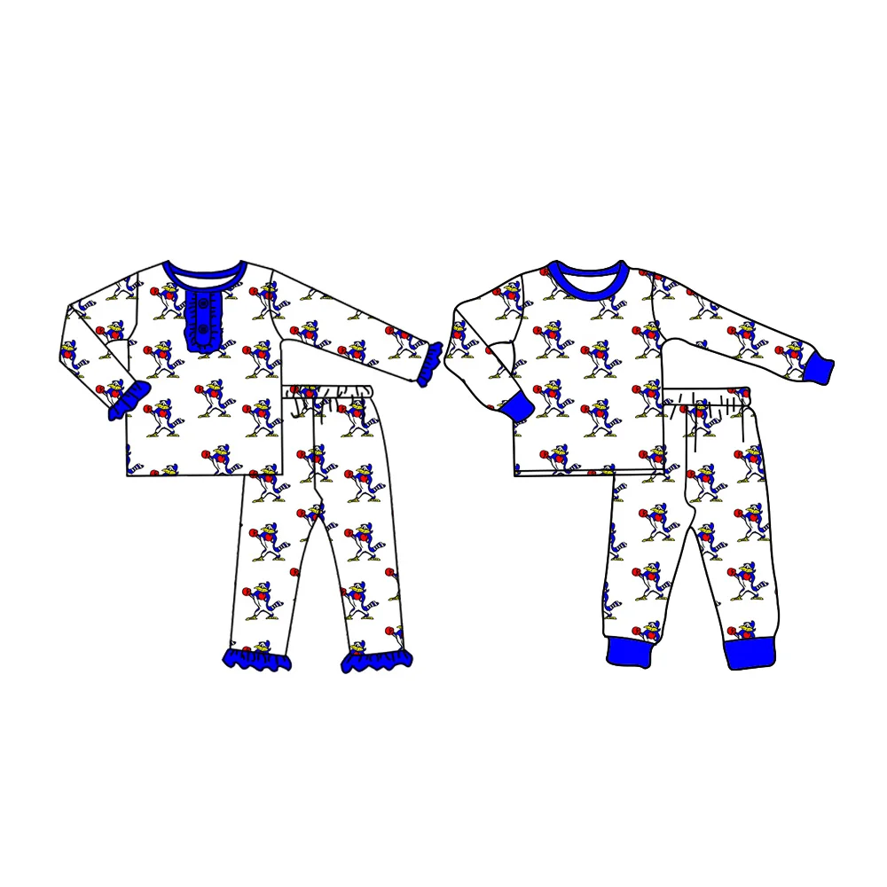 Custom Match ball team baby girls boys clothes MOQ3