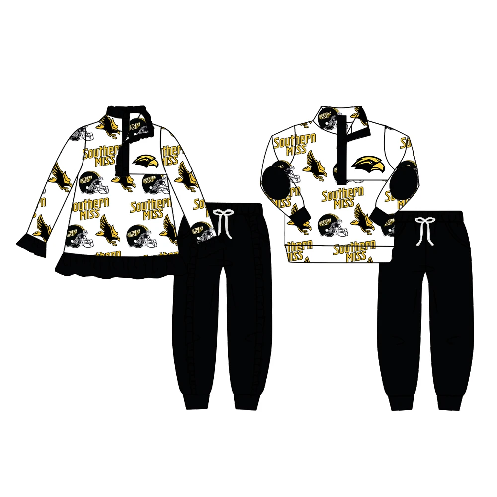 Custom Match ball team baby girls boys clothes MOQ3