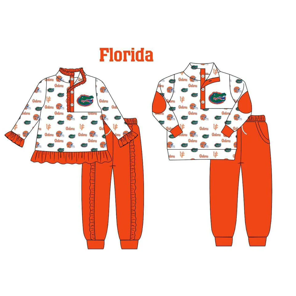 Custom Match ball team baby girls boys clothes MOQ3