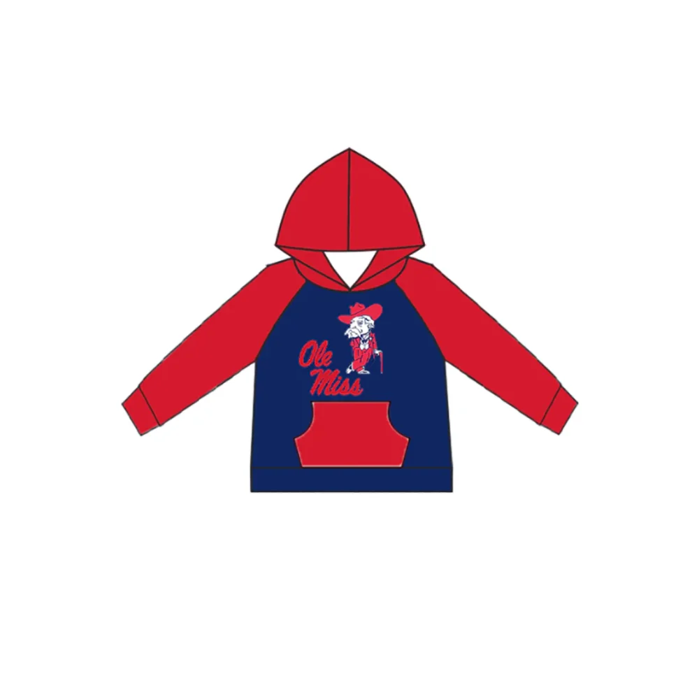 Custom ball team baby boys long sleeve top MOQ3