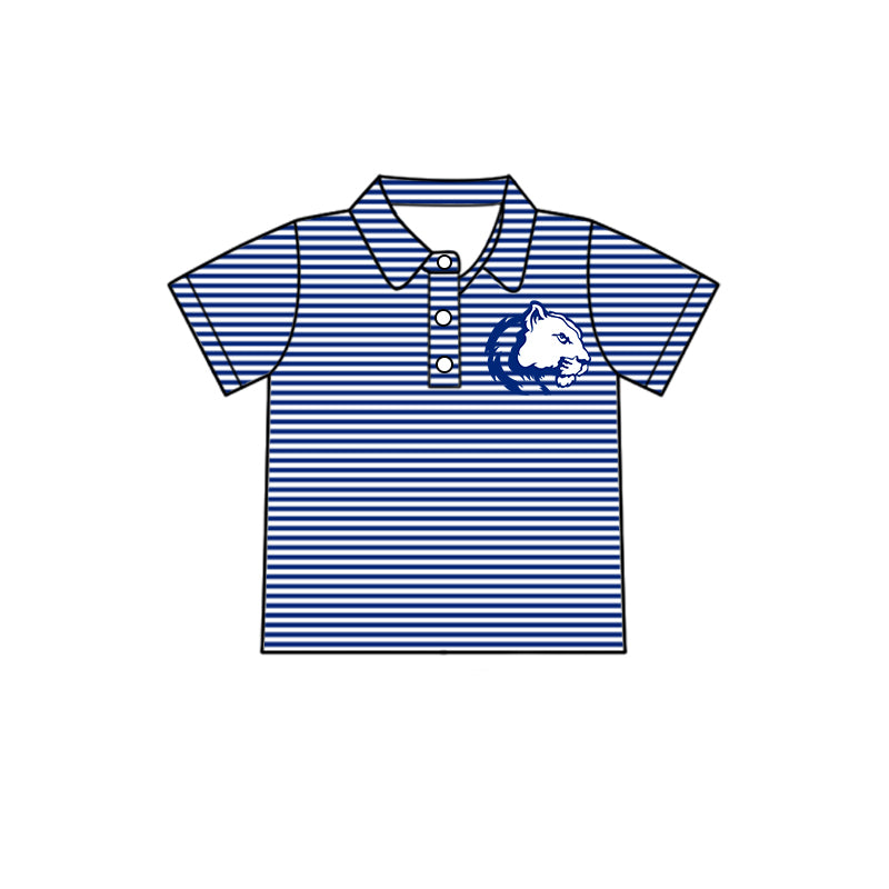 Custom Kids Boys Cougars team Shirt Top D 7.25