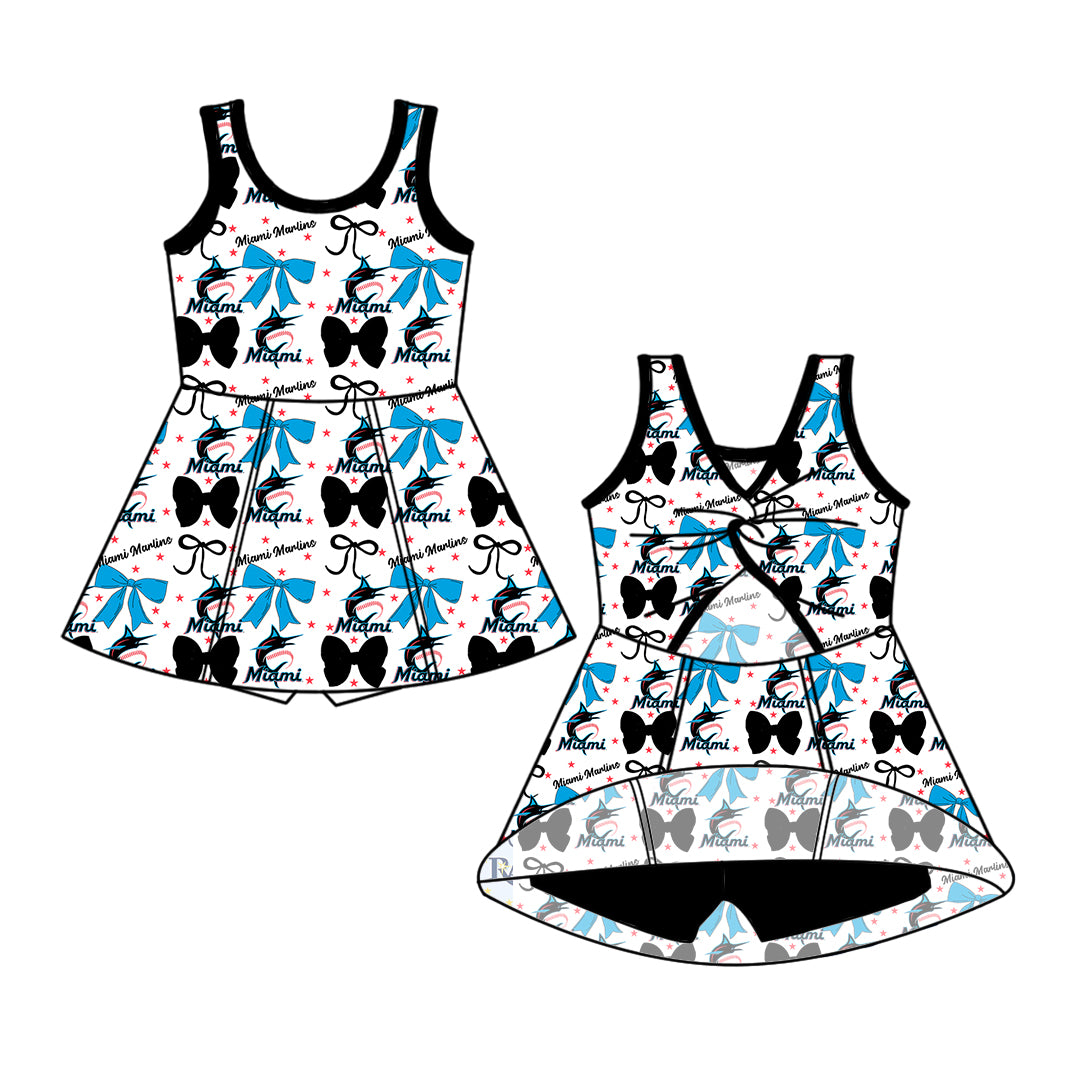 Custom baby girl M team dress D 6.23