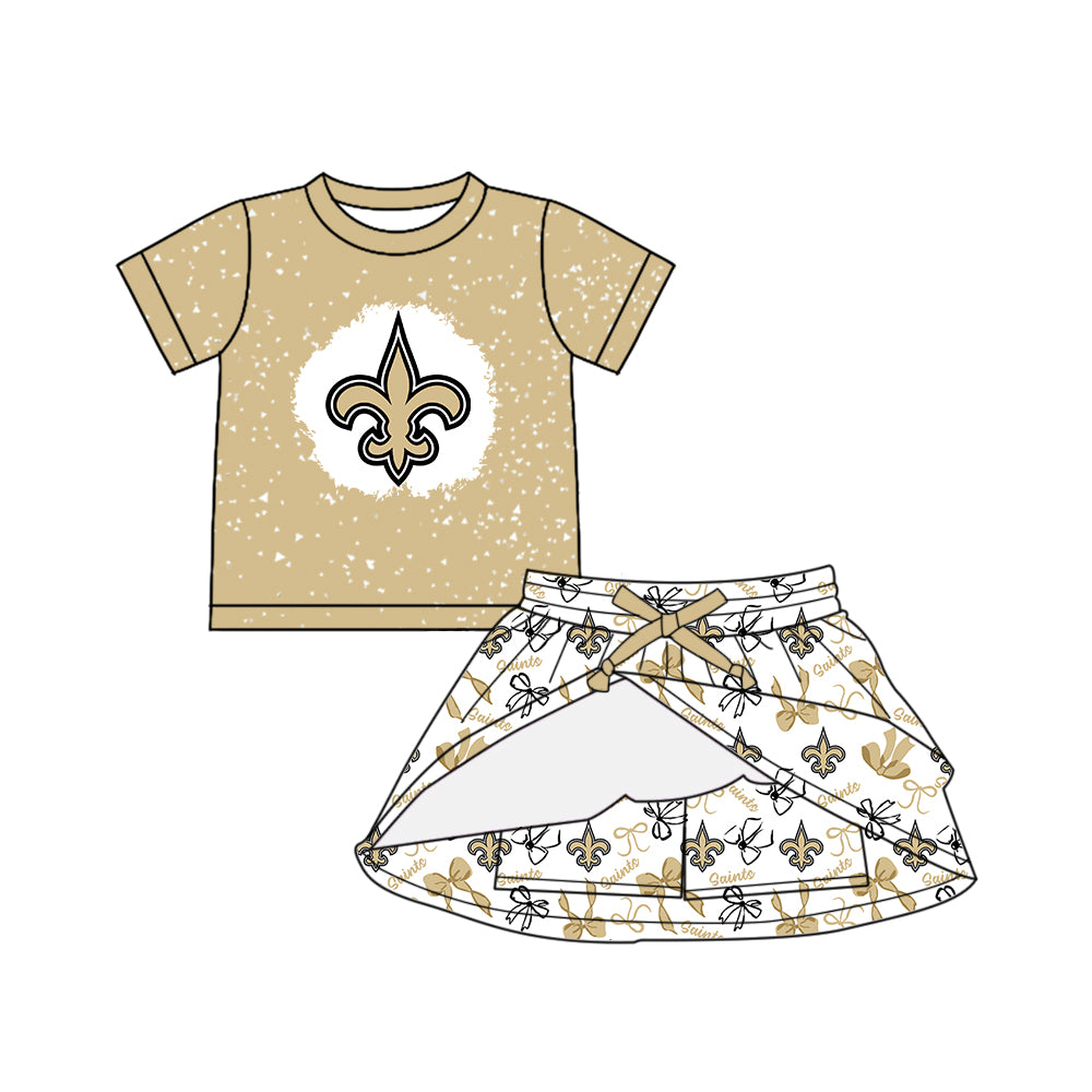 Custom Baby Girls team dress set D 6.5