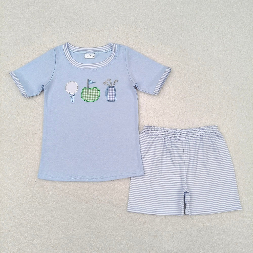 Match Baby Girls Golf Brother Summer Rompers Clothes Sets D 3.26