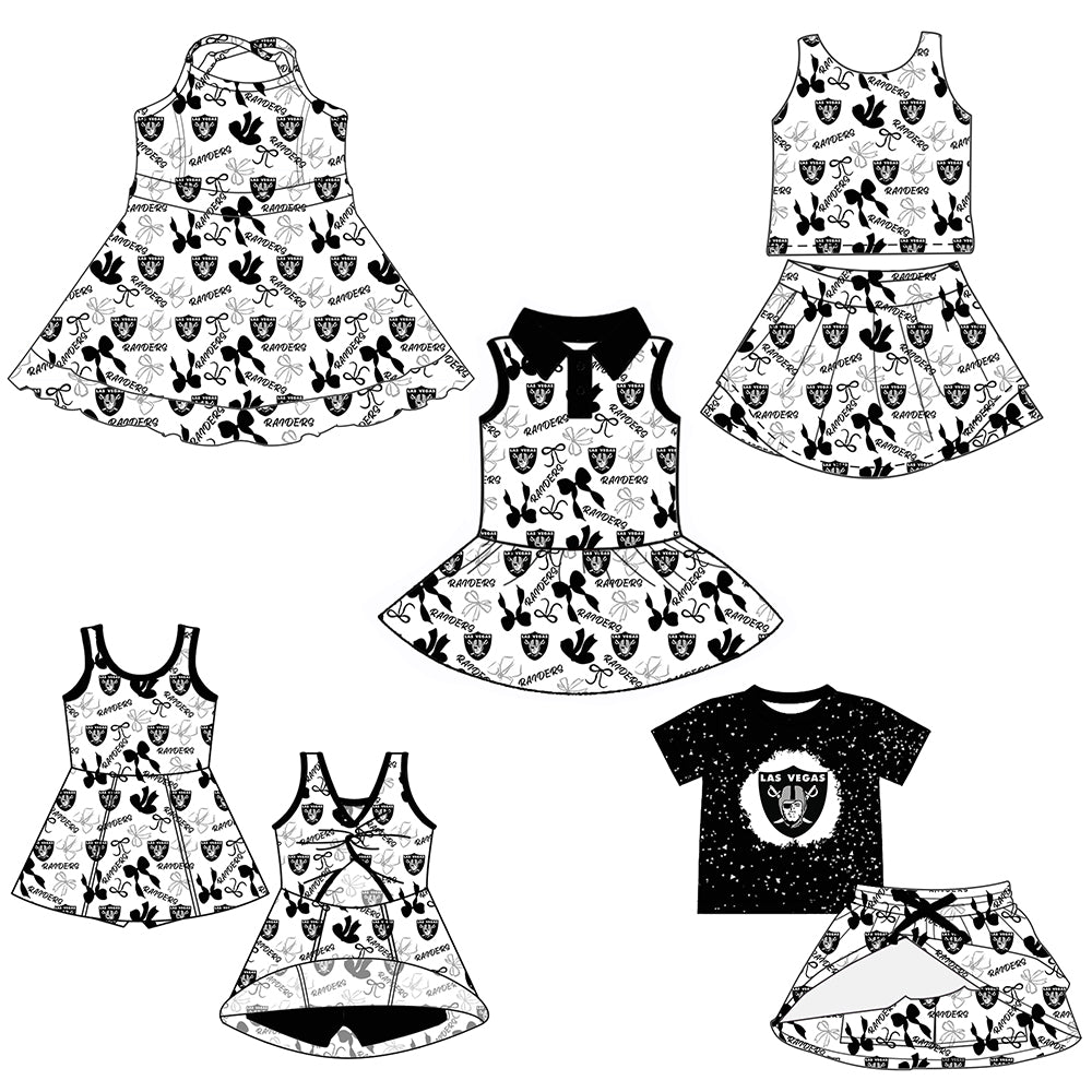 Custom Baby Girls team dress set D 6.5