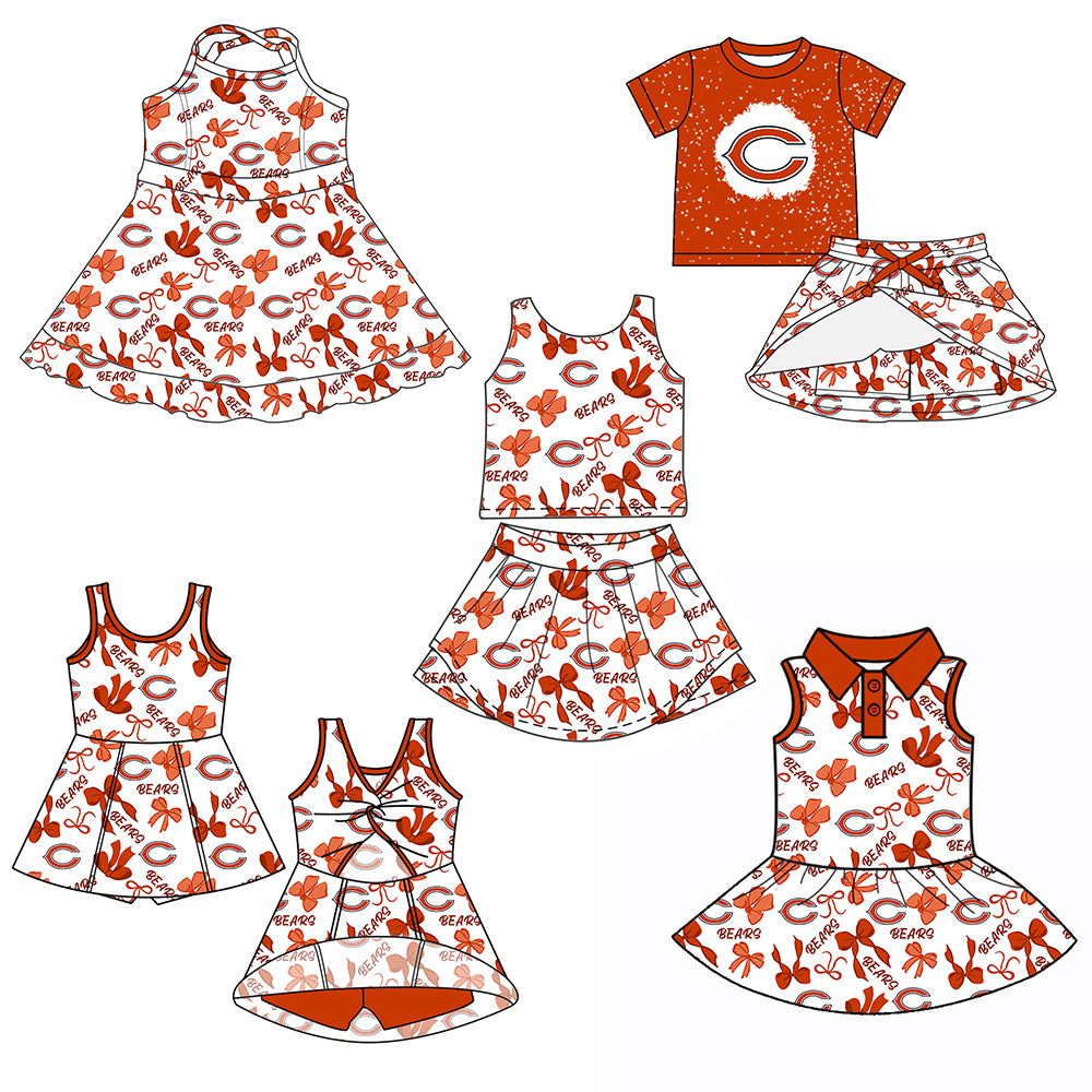 Custom Baby Girls team dress set D 6.5