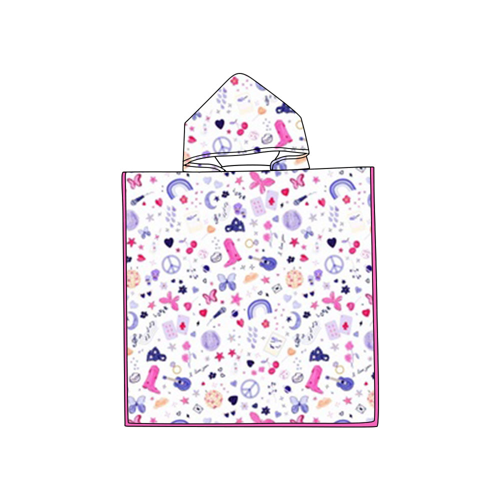 Custom high heels butterfly towel D 7.31