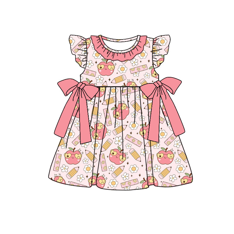 Custom short sleeve dress MOQ 3 4323