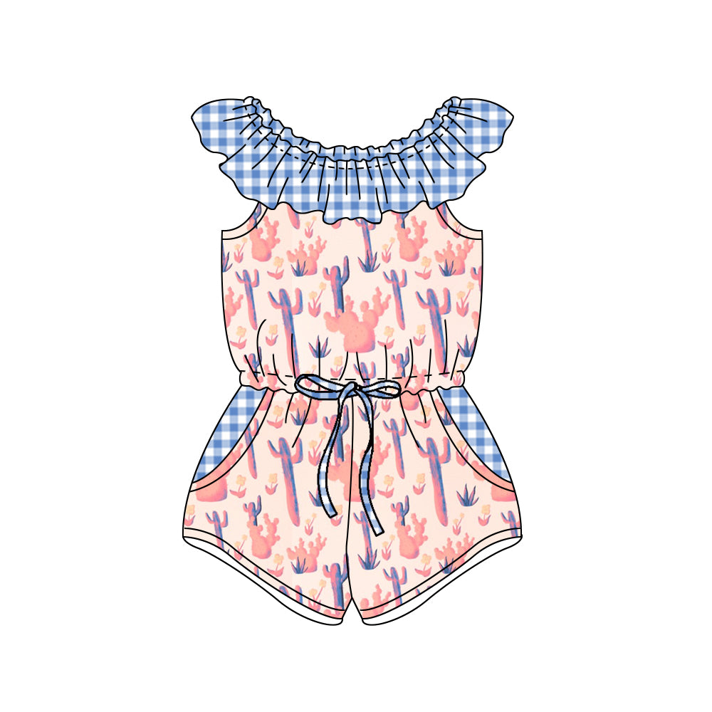 Custom baby girls jumpsuit 4323