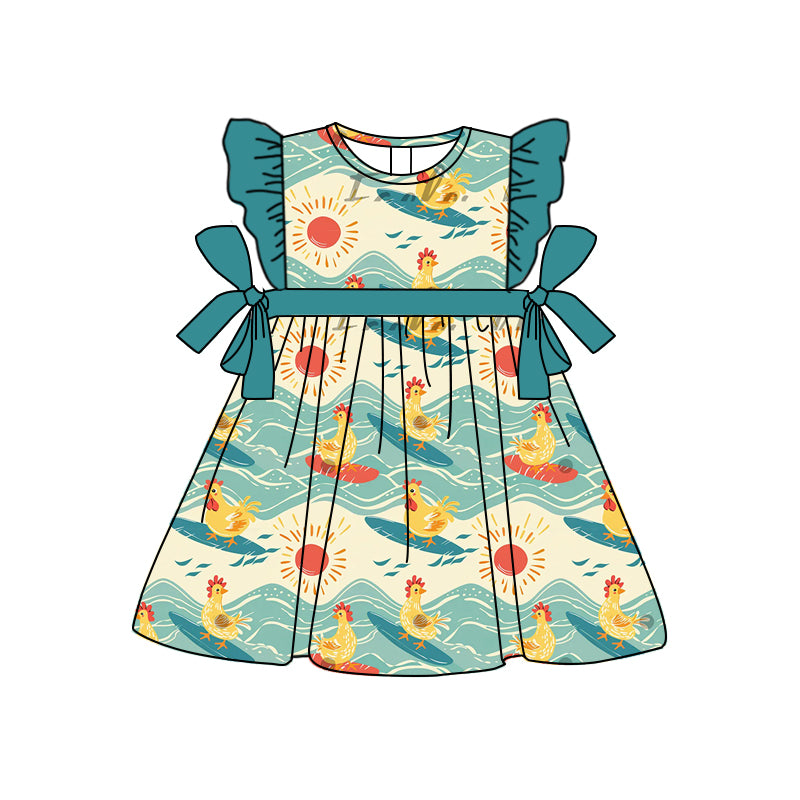 Custom short sleeve dress MOQ 3 D 7.31