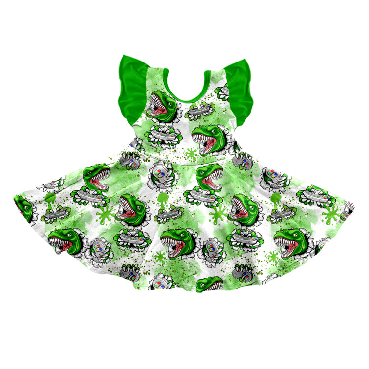 Custom short sleeve dress MOQ 3 4402