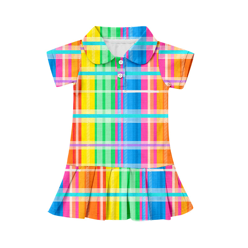 Custom short sleeve dress MOQ 3 4402