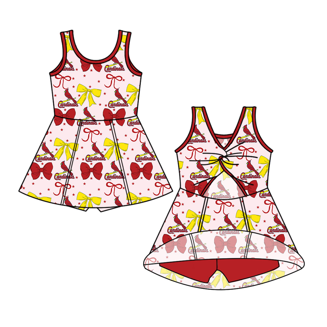 Custom match Louis Cardinals baby girls clothes D 6.17