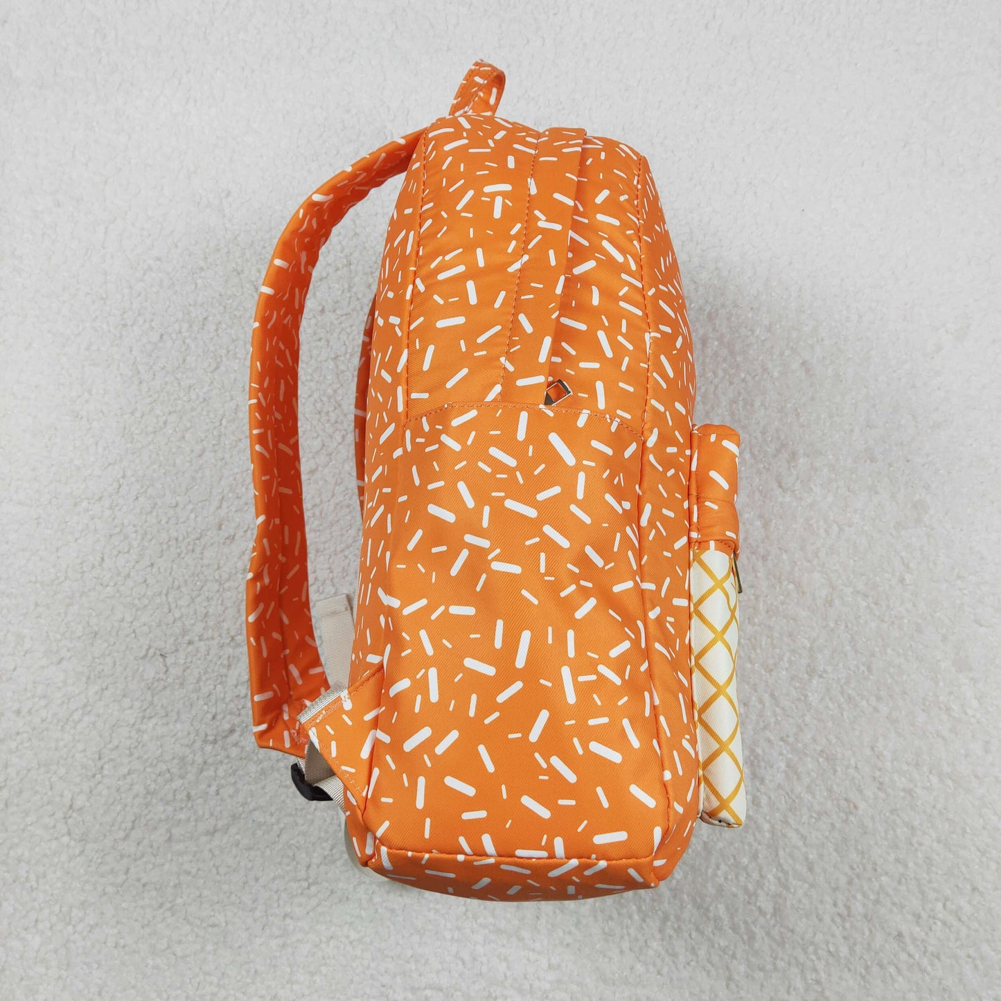 orange ice cream backpack children bags
