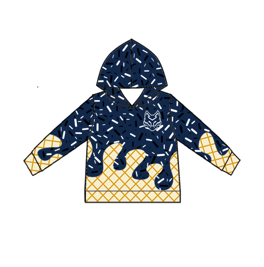 Custom Baby Boys Timberwolves Team Long Top D 7.24