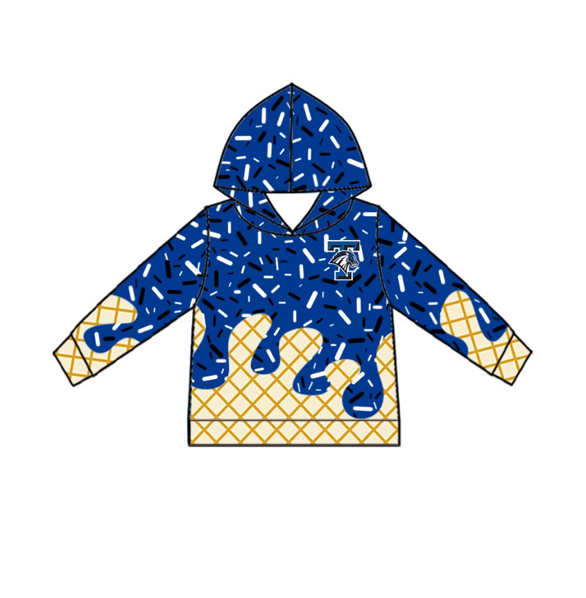 Custom Baby Boys Midland Trinity Chargers Team Long Top D 8.1