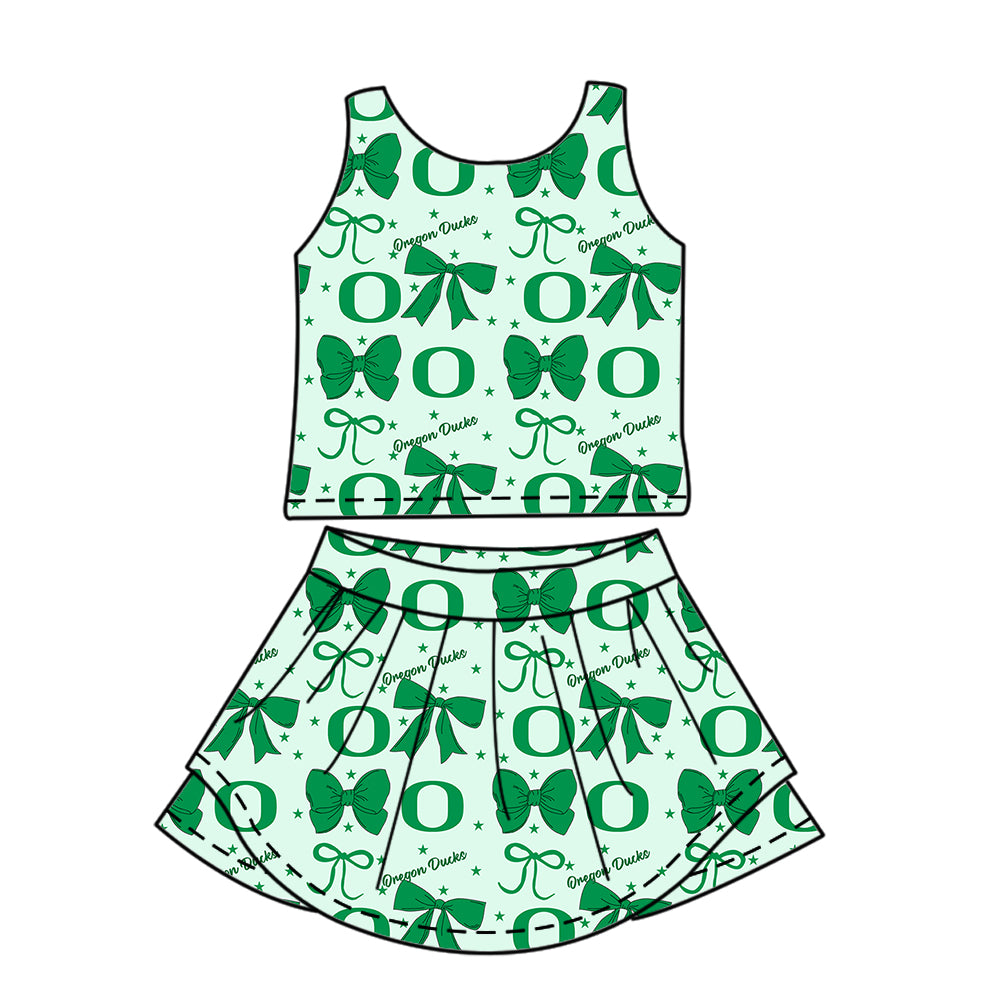 Custom baby girl O team dress set D 6.24