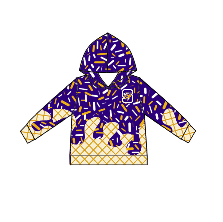 Custom Baby Boys Sabinal YellowjacketsTeam Long Top D 7.7