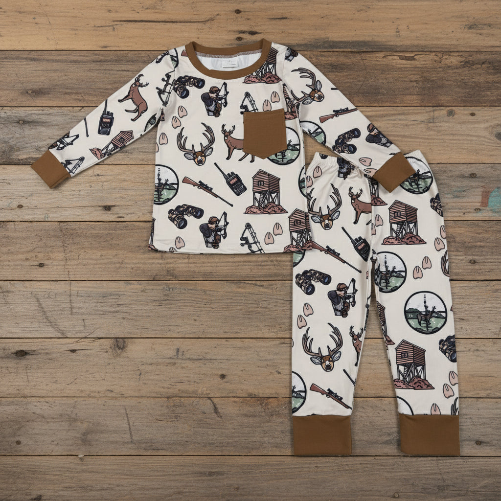 gone hunting boy pajama