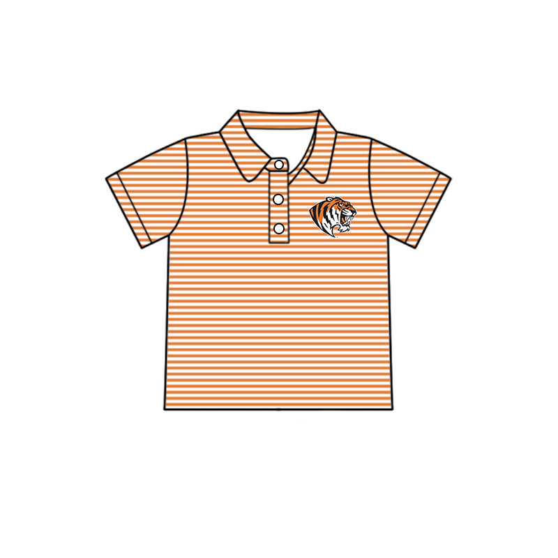 Custom Kids Boys Trinity Tigers team Shirt Top D 8.5