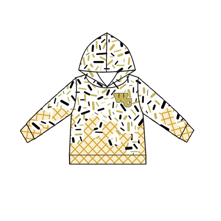 Custom Baby Boys Woodson-Cowboys Team Long Top D 7.8