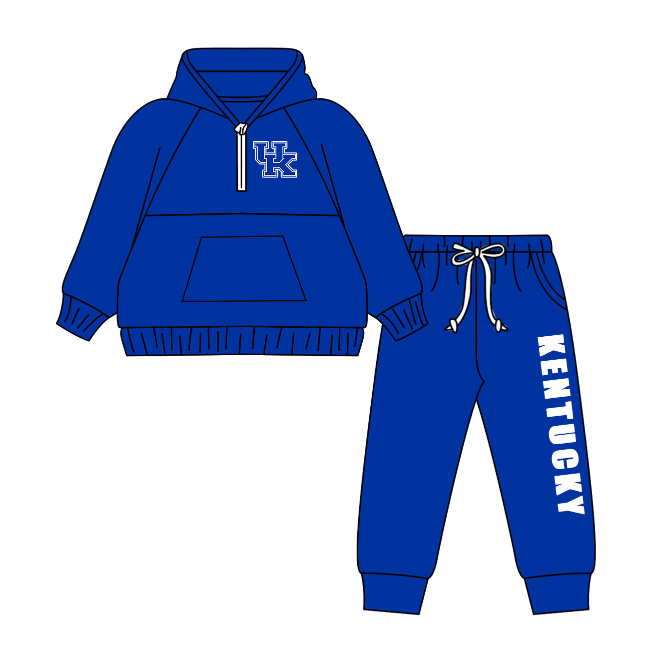 Custom baby boys KENTUCKY set MOQ5 D 826