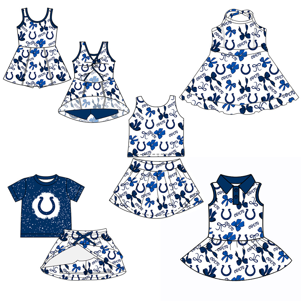 Custom Baby Girls team dress set D 6.6