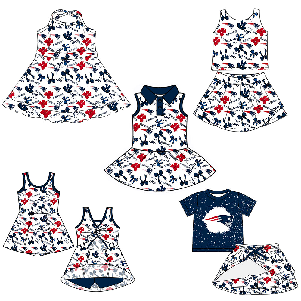Custom Baby Girls team dress set D 6.5