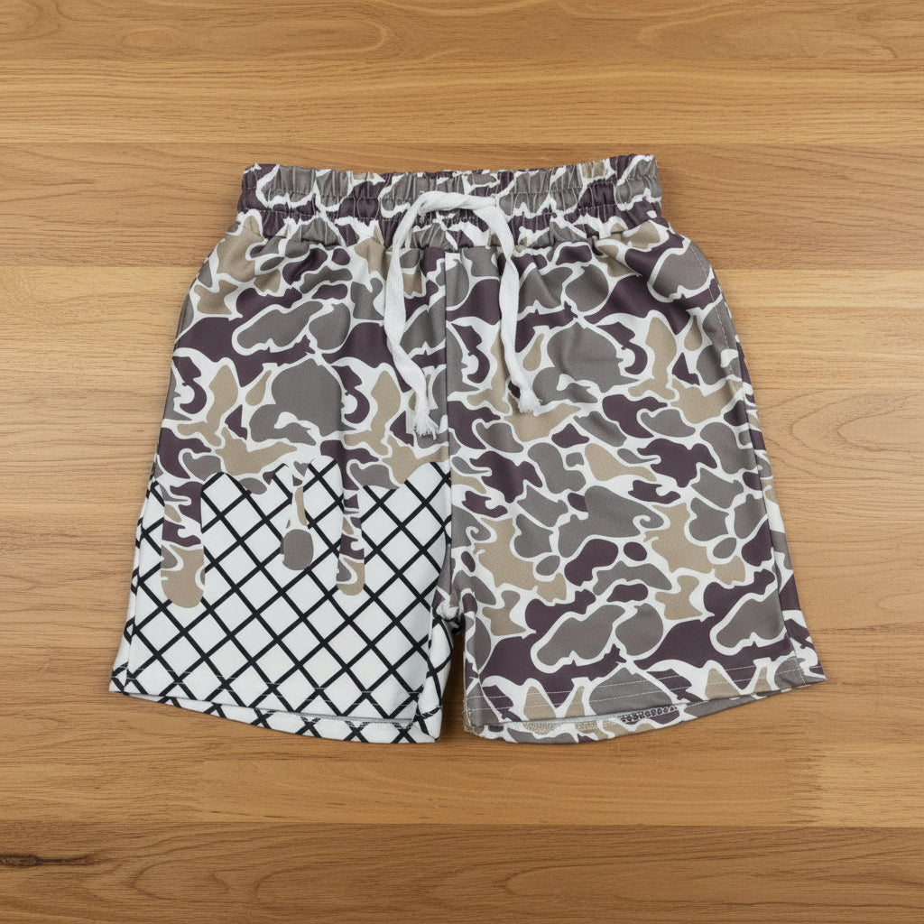 ice cream camo shorts