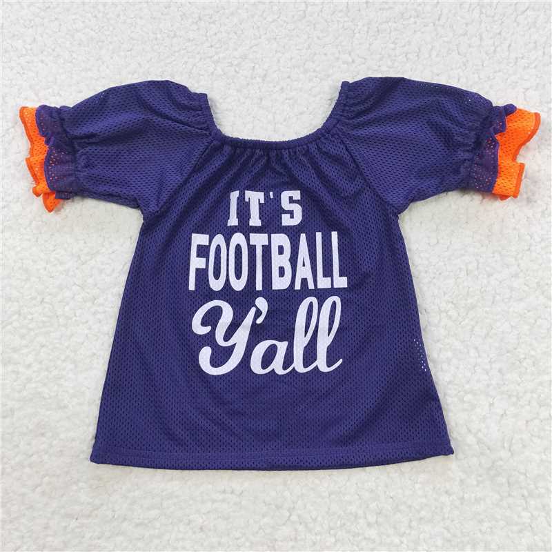 Match Baby Girls Team Sports Purple Football Shirts Tops D 3.27
